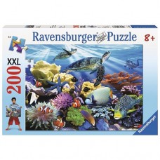 200 pc Ravensburger Puzzle - Ocean Turtles XXL Pieces