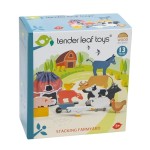 Stacking Wooden Farm Animals Bag - Tenderleaf Stacking Wooden Farm Animals Bag - Tenderleaf