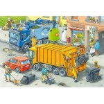 24 pc Ravensburger Puzzle - Working Trucks  2x24pc