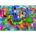 1000 pc Ravensburger Puzzle - Lady Bug Lane 1000 pc Ravensburger Puzzle - Lady Bug Lane