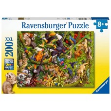 200 pc Ravensburger Puzzle - Marvelous Menagerie XXL Pieces