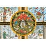 500 pc Ravensburger Puzzle - Christmas Songbirds 500 pc Ravensburger Puzzle - Christmas Songbirds