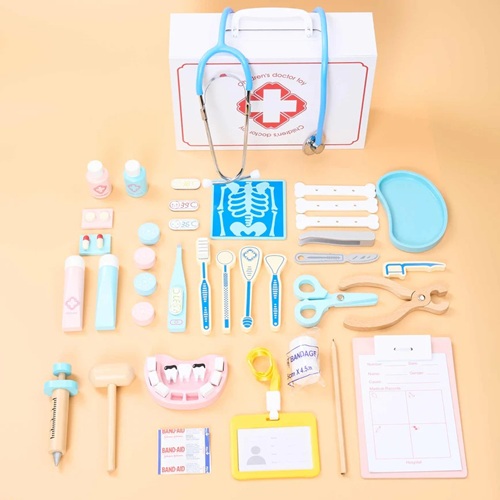 Doctors Kit Wooden - from who what why