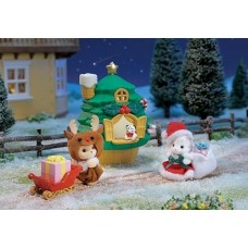 Sylvanian Families - Baby Santa's Christmas Tree House LIMITED STOCK Due in early November