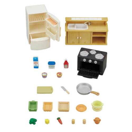 Sylvanian Families  Classic Kitchen  Set  from who what why