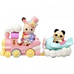 Sylvanian Families - Amusement Ride Set - Plane & Train NEW in 2025