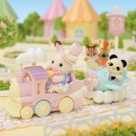 Sylvanian Families - Amusement Ride Set - Plane & Train NEW in 2025