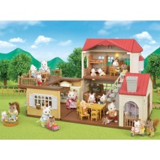 Sylvanian Families - Red Roof Country Home with Attic