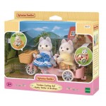 Sylvanian Families - Tandem Cycling Set - Husky Siblings