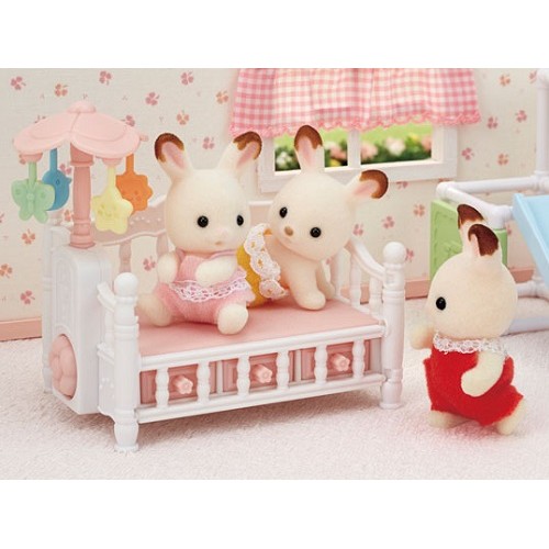 Sylvanian Families - Crib with Mobile - from who what why