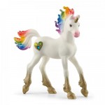 Bayala - Rainbow Love Unicorn Foal - Schleich 70727