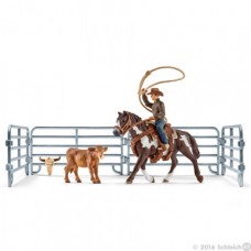 Team Roping with Cowboy - Schleich 41418