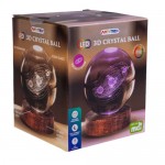 3D Crystal Ball Lamp - Solar System