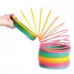 Jumbo Magic Spring Slinky - Rainbow