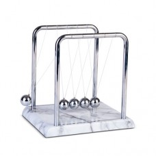 Newtons Cradle with Marble Base