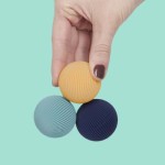 Speks - Odds Vivid Magnetic Ball Sensory Toy - Lines Blue