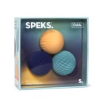 Speks - Odds Vivid Magnetic Ball Sensory Toy - Lines Blue