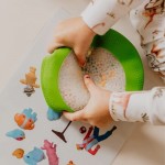 Peekaboo Sensory Bag - Farm - Green - Jellystone