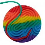 Sensory Activity Board Rainbow - Circle