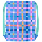 Drawstring Bag - Pastel Plaid - Spencil
