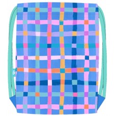 Drawstring Bag - Pastel Plaid - Spencil