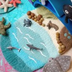 Playscape Felt - Sea & Rockpool Small Playscape Felt - Sea & Rockpool Small
