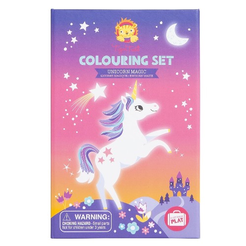 Colouring Set - Unicorn Magic - Tiger Tribe - from who what why