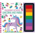 Fingerprint Activities Unicorns and Fairies - Usborne