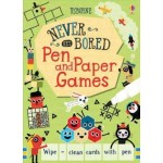 Never Get Bored Pen and Paper Games Cards - Usborne