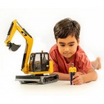 Caterpillar Mini Excavator with Worker - Bruder 02466