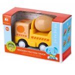 Cement Mixer Truck with Lights & Sound - Wooden