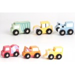 Construction Vehicle Wooden Set