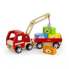 Crane Truck - Wooden - Viga Toys