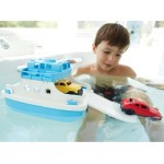 Ferry Boat with 2 Mini Cars - Green Toys