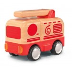Fire Truck with Lights & Sound - Wooden