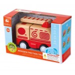 Fire Truck with Lights & Sound - Wooden