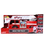Fire Truck Motorised with Lights & Sound - Maxx Action 