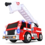 Fire Truck Motorised with Lights & Sound - Maxx Action 