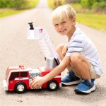 Fire Truck Motorised with Lights & Sound - Maxx Action 