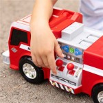 Fire Truck Motorised with Lights & Sound - Maxx Action 
