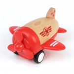 Airplane Propellor with Sound Wooden - Red