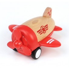 Airplane Propellor with Sound Wooden - Red