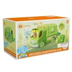 Recycling Truck Large with Lights & Sound - Wooden