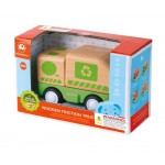Recycling Truck with Lights & Sound - Wooden