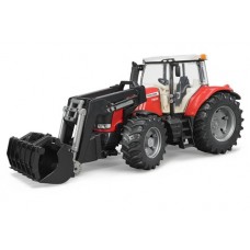 Tractor Massey Ferguson 7624 w Front Loader - Bruder 03047