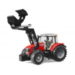 Tractor Massey Ferguson 7624 w Front Loader - Bruder 03047
