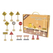 Construction Road Signs Wooden