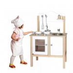 Kitchen White Noble with Accessories - Viga Toys