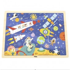 48 pc Viga Toys - Space Wooden Puzzle