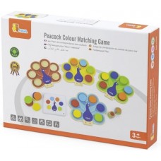 Peacock Colour Matching Game - Viga Toys